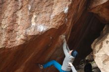 Bouldering in Hueco Tanks on 11/27/2019 with Blue Lizard Climbing and Yoga

Filename: SRM_20191127_1035591.jpg
Aperture: f/5.0
Shutter Speed: 1/250
Body: Canon EOS-1D Mark II
Lens: Canon EF 50mm f/1.8 II