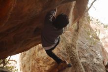 Bouldering in Hueco Tanks on 11/27/2019 with Blue Lizard Climbing and Yoga

Filename: SRM_20191127_1118441.jpg
Aperture: f/5.0
Shutter Speed: 1/320
Body: Canon EOS-1D Mark II
Lens: Canon EF 50mm f/1.8 II