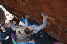 Bouldering in Hueco Tanks on 11/27/2019 with Blue Lizard Climbing and Yoga

Filename: SRM_20191127_1224590.jpg
Aperture: f/5.6
Shutter Speed: 1/250
Body: Canon EOS-1D Mark II
Lens: Canon EF 16-35mm f/2.8 L