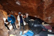 Bouldering in Hueco Tanks on 11/27/2019 with Blue Lizard Climbing and Yoga

Filename: SRM_20191127_1312170.jpg
Aperture: f/2.8
Shutter Speed: 1/250
Body: Canon EOS-1D Mark II
Lens: Canon EF 16-35mm f/2.8 L