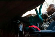 Bouldering in Hueco Tanks on 11/29/2019 with Blue Lizard Climbing and Yoga

Filename: SRM_20191129_1152070.jpg
Aperture: f/4.5
Shutter Speed: 1/250
Body: Canon EOS-1D Mark II
Lens: Canon EF 50mm f/1.8 II