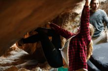 Bouldering in Hueco Tanks on 11/29/2019 with Blue Lizard Climbing and Yoga

Filename: SRM_20191129_1203160.jpg
Aperture: f/1.8
Shutter Speed: 1/100
Body: Canon EOS-1D Mark II
Lens: Canon EF 50mm f/1.8 II