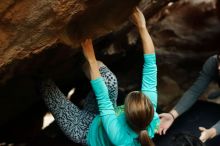 Bouldering in Hueco Tanks on 11/29/2019 with Blue Lizard Climbing and Yoga

Filename: SRM_20191129_1204550.jpg
Aperture: f/3.5
Shutter Speed: 1/250
Body: Canon EOS-1D Mark II
Lens: Canon EF 50mm f/1.8 II