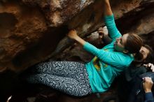 Bouldering in Hueco Tanks on 11/29/2019 with Blue Lizard Climbing and Yoga

Filename: SRM_20191129_1205130.jpg
Aperture: f/4.5
Shutter Speed: 1/250
Body: Canon EOS-1D Mark II
Lens: Canon EF 50mm f/1.8 II