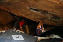 Bouldering in Hueco Tanks on 11/29/2019 with Blue Lizard Climbing and Yoga

Filename: SRM_20191129_1213400.jpg
Aperture: f/1.8
Shutter Speed: 1/250
Body: Canon EOS-1D Mark II
Lens: Canon EF 50mm f/1.8 II