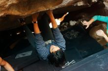 Bouldering in Hueco Tanks on 11/29/2019 with Blue Lizard Climbing and Yoga

Filename: SRM_20191129_1223480.jpg
Aperture: f/3.5
Shutter Speed: 1/200
Body: Canon EOS-1D Mark II
Lens: Canon EF 50mm f/1.8 II