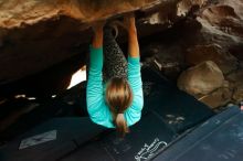Bouldering in Hueco Tanks on 11/29/2019 with Blue Lizard Climbing and Yoga

Filename: SRM_20191129_1229330.jpg
Aperture: f/4.0
Shutter Speed: 1/200
Body: Canon EOS-1D Mark II
Lens: Canon EF 50mm f/1.8 II