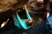 Bouldering in Hueco Tanks on 11/29/2019 with Blue Lizard Climbing and Yoga

Filename: SRM_20191129_1229530.jpg
Aperture: f/2.8
Shutter Speed: 1/250
Body: Canon EOS-1D Mark II
Lens: Canon EF 50mm f/1.8 II