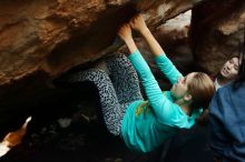 Bouldering in Hueco Tanks on 11/29/2019 with Blue Lizard Climbing and Yoga

Filename: SRM_20191129_1230020.jpg
Aperture: f/3.5
Shutter Speed: 1/250
Body: Canon EOS-1D Mark II
Lens: Canon EF 50mm f/1.8 II