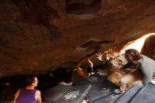 Bouldering in Hueco Tanks on 11/29/2019 with Blue Lizard Climbing and Yoga

Filename: SRM_20191129_1302300.jpg
Aperture: f/2.8
Shutter Speed: 1/160
Body: Canon EOS-1D Mark II
Lens: Canon EF 16-35mm f/2.8 L