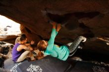 Bouldering in Hueco Tanks on 11/29/2019 with Blue Lizard Climbing and Yoga

Filename: SRM_20191129_1307210.jpg
Aperture: f/2.8
Shutter Speed: 1/200
Body: Canon EOS-1D Mark II
Lens: Canon EF 16-35mm f/2.8 L