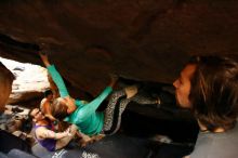 Bouldering in Hueco Tanks on 11/29/2019 with Blue Lizard Climbing and Yoga

Filename: SRM_20191129_1307440.jpg
Aperture: f/2.8
Shutter Speed: 1/250
Body: Canon EOS-1D Mark II
Lens: Canon EF 16-35mm f/2.8 L