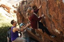 Bouldering in Hueco Tanks on 11/29/2019 with Blue Lizard Climbing and Yoga

Filename: SRM_20191129_1408020.jpg
Aperture: f/5.0
Shutter Speed: 1/250
Body: Canon EOS-1D Mark II
Lens: Canon EF 50mm f/1.8 II