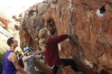 Bouldering in Hueco Tanks on 11/29/2019 with Blue Lizard Climbing and Yoga

Filename: SRM_20191129_1408280.jpg
Aperture: f/4.0
Shutter Speed: 1/250
Body: Canon EOS-1D Mark II
Lens: Canon EF 50mm f/1.8 II