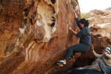 Bouldering in Hueco Tanks on 11/29/2019 with Blue Lizard Climbing and Yoga

Filename: SRM_20191129_1421250.jpg
Aperture: f/4.5
Shutter Speed: 1/250
Body: Canon EOS-1D Mark II
Lens: Canon EF 50mm f/1.8 II