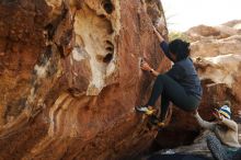 Bouldering in Hueco Tanks on 11/29/2019 with Blue Lizard Climbing and Yoga

Filename: SRM_20191129_1421270.jpg
Aperture: f/4.5
Shutter Speed: 1/250
Body: Canon EOS-1D Mark II
Lens: Canon EF 50mm f/1.8 II