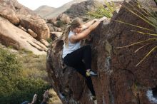 Bouldering in Hueco Tanks on 11/29/2019 with Blue Lizard Climbing and Yoga

Filename: SRM_20191129_1423190.jpg
Aperture: f/5.0
Shutter Speed: 1/250
Body: Canon EOS-1D Mark II
Lens: Canon EF 50mm f/1.8 II