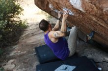 Bouldering in Hueco Tanks on 11/29/2019 with Blue Lizard Climbing and Yoga

Filename: SRM_20191129_1426080.jpg
Aperture: f/3.2
Shutter Speed: 1/250
Body: Canon EOS-1D Mark II
Lens: Canon EF 50mm f/1.8 II