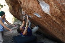 Bouldering in Hueco Tanks on 11/29/2019 with Blue Lizard Climbing and Yoga

Filename: SRM_20191129_1437130.jpg
Aperture: f/3.5
Shutter Speed: 1/250
Body: Canon EOS-1D Mark II
Lens: Canon EF 50mm f/1.8 II