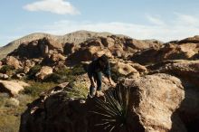 Bouldering in Hueco Tanks on 11/29/2019 with Blue Lizard Climbing and Yoga

Filename: SRM_20191129_1441230.jpg
Aperture: f/10.0
Shutter Speed: 1/400
Body: Canon EOS-1D Mark II
Lens: Canon EF 50mm f/1.8 II