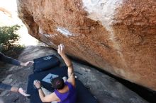 Bouldering in Hueco Tanks on 11/29/2019 with Blue Lizard Climbing and Yoga

Filename: SRM_20191129_1503000.jpg
Aperture: f/5.0
Shutter Speed: 1/250
Body: Canon EOS-1D Mark II
Lens: Canon EF 16-35mm f/2.8 L