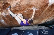 Bouldering in Hueco Tanks on 11/29/2019 with Blue Lizard Climbing and Yoga

Filename: SRM_20191129_1510250.jpg
Aperture: f/5.0
Shutter Speed: 1/250
Body: Canon EOS-1D Mark II
Lens: Canon EF 16-35mm f/2.8 L