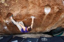 Bouldering in Hueco Tanks on 11/29/2019 with Blue Lizard Climbing and Yoga

Filename: SRM_20191129_1515330.jpg
Aperture: f/5.6
Shutter Speed: 1/250
Body: Canon EOS-1D Mark II
Lens: Canon EF 16-35mm f/2.8 L