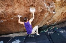 Bouldering in Hueco Tanks on 11/29/2019 with Blue Lizard Climbing and Yoga

Filename: SRM_20191129_1515401.jpg
Aperture: f/5.6
Shutter Speed: 1/250
Body: Canon EOS-1D Mark II
Lens: Canon EF 16-35mm f/2.8 L