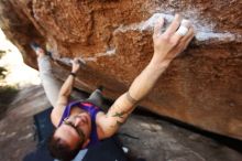 Bouldering in Hueco Tanks on 11/29/2019 with Blue Lizard Climbing and Yoga

Filename: SRM_20191129_1533411.jpg
Aperture: f/5.6
Shutter Speed: 1/250
Body: Canon EOS-1D Mark II
Lens: Canon EF 16-35mm f/2.8 L