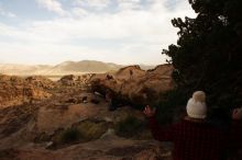 Bouldering in Hueco Tanks on 11/29/2019 with Blue Lizard Climbing and Yoga

Filename: SRM_20191129_1617360.jpg
Aperture: f/18.0
Shutter Speed: 1/250
Body: Canon EOS-1D Mark II
Lens: Canon EF 16-35mm f/2.8 L