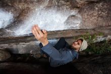 Bouldering in Hueco Tanks on 11/29/2019 with Blue Lizard Climbing and Yoga

Filename: SRM_20191129_1636290.jpg
Aperture: f/4.5
Shutter Speed: 1/250
Body: Canon EOS-1D Mark II
Lens: Canon EF 16-35mm f/2.8 L