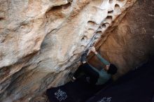 Bouldering in Hueco Tanks on 11/30/2019 with Blue Lizard Climbing and Yoga

Filename: SRM_20191130_1014030.jpg
Aperture: f/4.0
Shutter Speed: 1/250
Body: Canon EOS-1D Mark II
Lens: Canon EF 16-35mm f/2.8 L