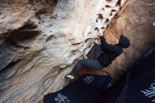 Bouldering in Hueco Tanks on 11/30/2019 with Blue Lizard Climbing and Yoga

Filename: SRM_20191130_1027460.jpg
Aperture: f/2.8
Shutter Speed: 1/250
Body: Canon EOS-1D Mark II
Lens: Canon EF 16-35mm f/2.8 L