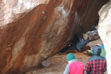 Bouldering in Hueco Tanks on 11/30/2019 with Blue Lizard Climbing and Yoga

Filename: SRM_20191130_1107540.jpg
Aperture: f/2.8
Shutter Speed: 1/250
Body: Canon EOS-1D Mark II
Lens: Canon EF 50mm f/1.8 II