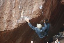 Bouldering in Hueco Tanks on 11/30/2019 with Blue Lizard Climbing and Yoga

Filename: SRM_20191130_1110020.jpg
Aperture: f/4.0
Shutter Speed: 1/250
Body: Canon EOS-1D Mark II
Lens: Canon EF 50mm f/1.8 II