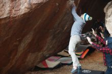 Bouldering in Hueco Tanks on 11/30/2019 with Blue Lizard Climbing and Yoga

Filename: SRM_20191130_1115260.jpg
Aperture: f/4.0
Shutter Speed: 1/250
Body: Canon EOS-1D Mark II
Lens: Canon EF 50mm f/1.8 II
