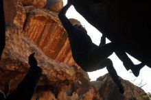 Bouldering in Hueco Tanks on 11/30/2019 with Blue Lizard Climbing and Yoga

Filename: SRM_20191130_1126430.jpg
Aperture: f/14.0
Shutter Speed: 1/250
Body: Canon EOS-1D Mark II
Lens: Canon EF 50mm f/1.8 II