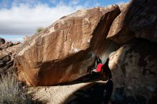 Bouldering in Hueco Tanks on 11/30/2019 with Blue Lizard Climbing and Yoga

Filename: SRM_20191130_1132060.jpg
Aperture: f/7.1
Shutter Speed: 1/250
Body: Canon EOS-1D Mark II
Lens: Canon EF 16-35mm f/2.8 L