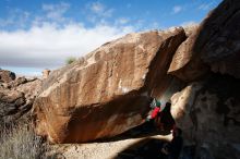 Bouldering in Hueco Tanks on 11/30/2019 with Blue Lizard Climbing and Yoga

Filename: SRM_20191130_1132140.jpg
Aperture: f/7.1
Shutter Speed: 1/250
Body: Canon EOS-1D Mark II
Lens: Canon EF 16-35mm f/2.8 L