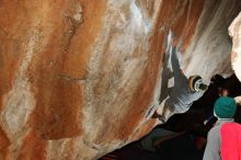 Bouldering in Hueco Tanks on 11/30/2019 with Blue Lizard Climbing and Yoga

Filename: SRM_20191130_1202220.jpg
Aperture: f/7.1
Shutter Speed: 1/250
Body: Canon EOS-1D Mark II
Lens: Canon EF 16-35mm f/2.8 L