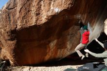 Bouldering in Hueco Tanks on 11/30/2019 with Blue Lizard Climbing and Yoga

Filename: SRM_20191130_1209090.jpg
Aperture: f/7.1
Shutter Speed: 1/250
Body: Canon EOS-1D Mark II
Lens: Canon EF 16-35mm f/2.8 L