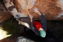 Bouldering in Hueco Tanks on 11/30/2019 with Blue Lizard Climbing and Yoga

Filename: SRM_20191130_1328420.jpg
Aperture: f/9.0
Shutter Speed: 1/250
Body: Canon EOS-1D Mark II
Lens: Canon EF 16-35mm f/2.8 L