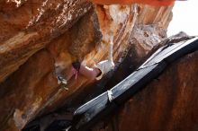 Bouldering in Hueco Tanks on 11/30/2019 with Blue Lizard Climbing and Yoga

Filename: SRM_20191130_1347450.jpg
Aperture: f/6.3
Shutter Speed: 1/250
Body: Canon EOS-1D Mark II
Lens: Canon EF 16-35mm f/2.8 L