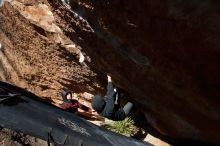 Bouldering in Hueco Tanks on 11/30/2019 with Blue Lizard Climbing and Yoga

Filename: SRM_20191130_1407140.jpg
Aperture: f/8.0
Shutter Speed: 1/320
Body: Canon EOS-1D Mark II
Lens: Canon EF 16-35mm f/2.8 L