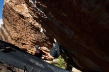 Bouldering in Hueco Tanks on 11/30/2019 with Blue Lizard Climbing and Yoga

Filename: SRM_20191130_1407190.jpg
Aperture: f/8.0
Shutter Speed: 1/320
Body: Canon EOS-1D Mark II
Lens: Canon EF 16-35mm f/2.8 L