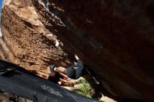 Bouldering in Hueco Tanks on 11/30/2019 with Blue Lizard Climbing and Yoga

Filename: SRM_20191130_1407220.jpg
Aperture: f/8.0
Shutter Speed: 1/320
Body: Canon EOS-1D Mark II
Lens: Canon EF 16-35mm f/2.8 L