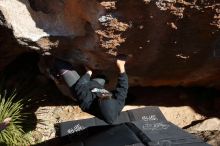 Bouldering in Hueco Tanks on 11/30/2019 with Blue Lizard Climbing and Yoga

Filename: SRM_20191130_1413260.jpg
Aperture: f/8.0
Shutter Speed: 1/320
Body: Canon EOS-1D Mark II
Lens: Canon EF 16-35mm f/2.8 L