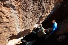 Bouldering in Hueco Tanks on 11/30/2019 with Blue Lizard Climbing and Yoga

Filename: SRM_20191130_1434100.jpg
Aperture: f/8.0
Shutter Speed: 1/250
Body: Canon EOS-1D Mark II
Lens: Canon EF 16-35mm f/2.8 L