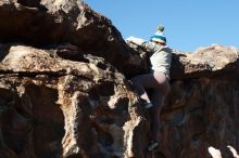 Bouldering in Hueco Tanks on 11/30/2019 with Blue Lizard Climbing and Yoga

Filename: SRM_20191130_1459040.jpg
Aperture: f/7.1
Shutter Speed: 1/500
Body: Canon EOS-1D Mark II
Lens: Canon EF 50mm f/1.8 II