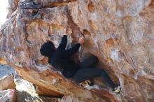 Bouldering in Hueco Tanks on 11/30/2019 with Blue Lizard Climbing and Yoga

Filename: SRM_20191130_1513140.jpg
Aperture: f/4.0
Shutter Speed: 1/320
Body: Canon EOS-1D Mark II
Lens: Canon EF 50mm f/1.8 II